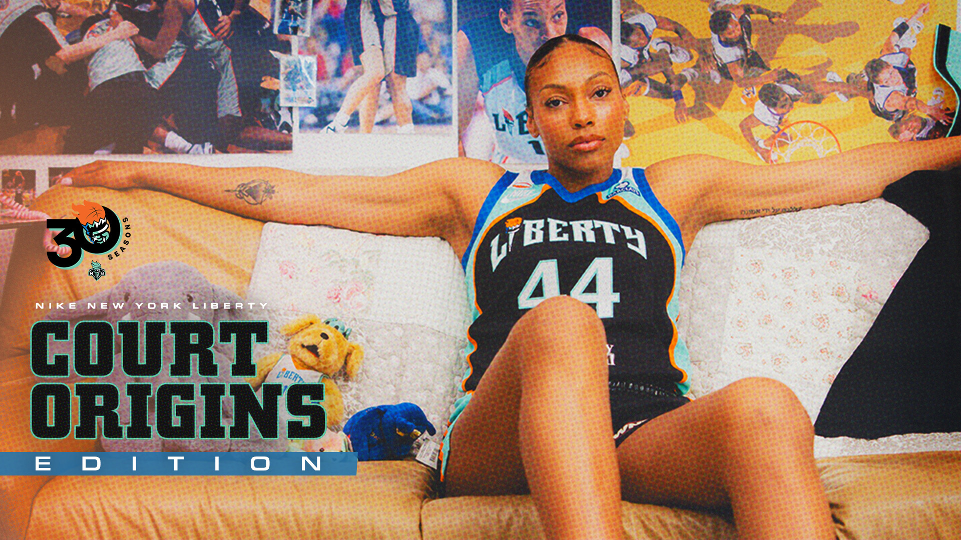 New York Liberty Unveil "Court Origins" Retro Uniform